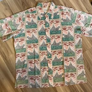 Reyn Spooner x Detrich Varez Battleship button down